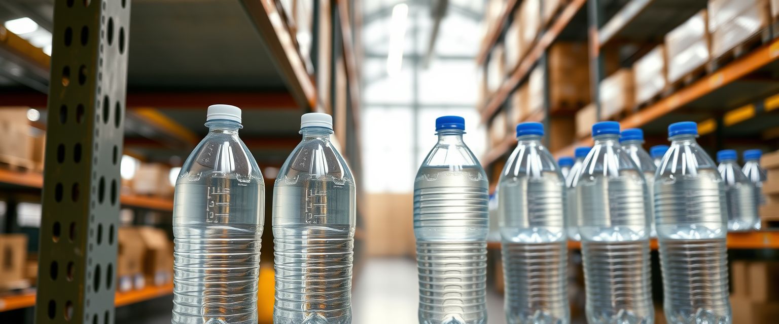 Garrafas De Plastico De 1 Litro